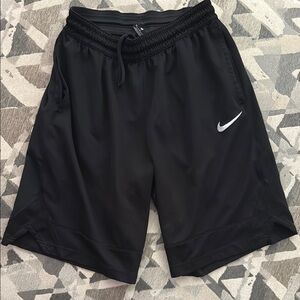 Nike Black Athletic Shorts Lightweight Performance